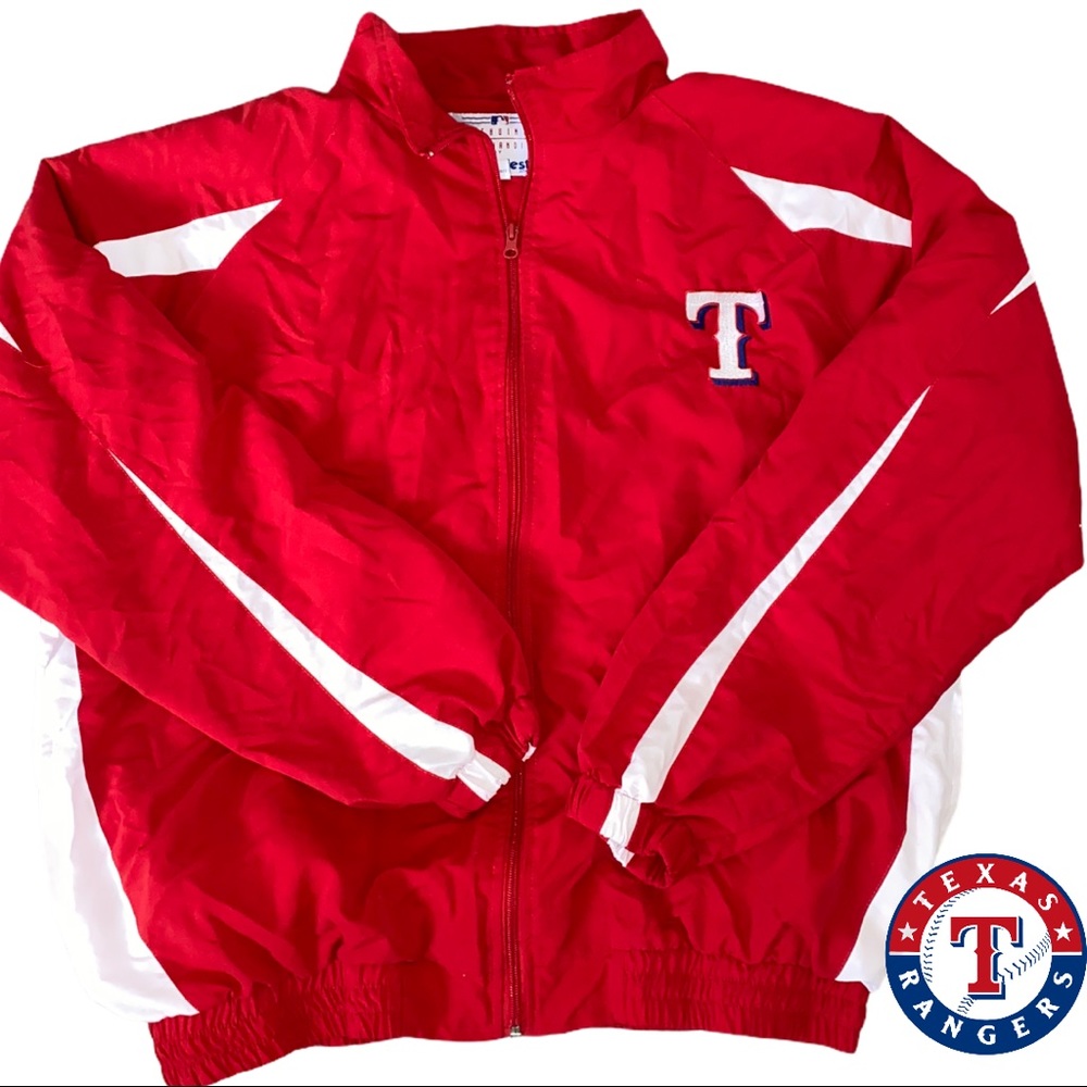 Texas Rangers Major League Baseball Zip Coat